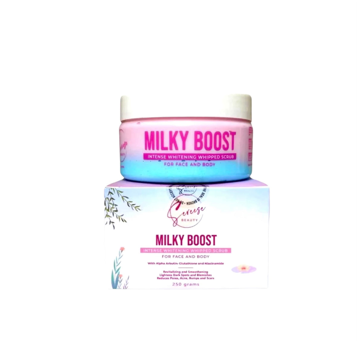 SEREESE BEAUTY MILKY BOOST WHIPPED SCRUB – Lalas Cosmetics