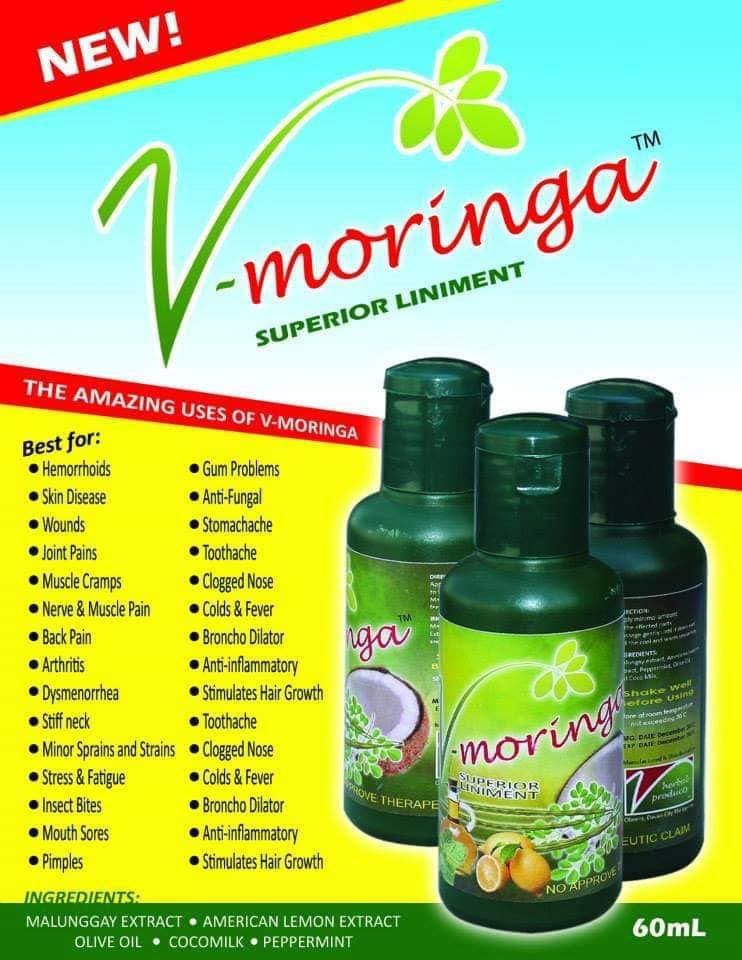 V Moringa Liniment 60ml Lalas Cosmetics