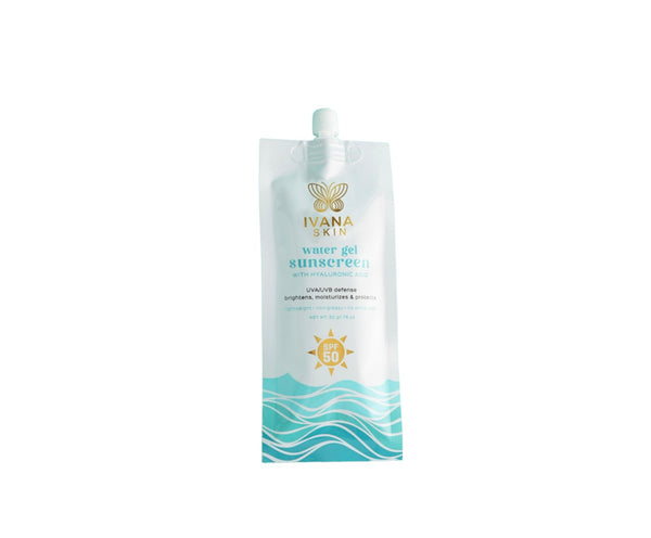IVANA SKIN WATER GEL SUNSCREEN WITH HYALURONIC ACID SPG 50
