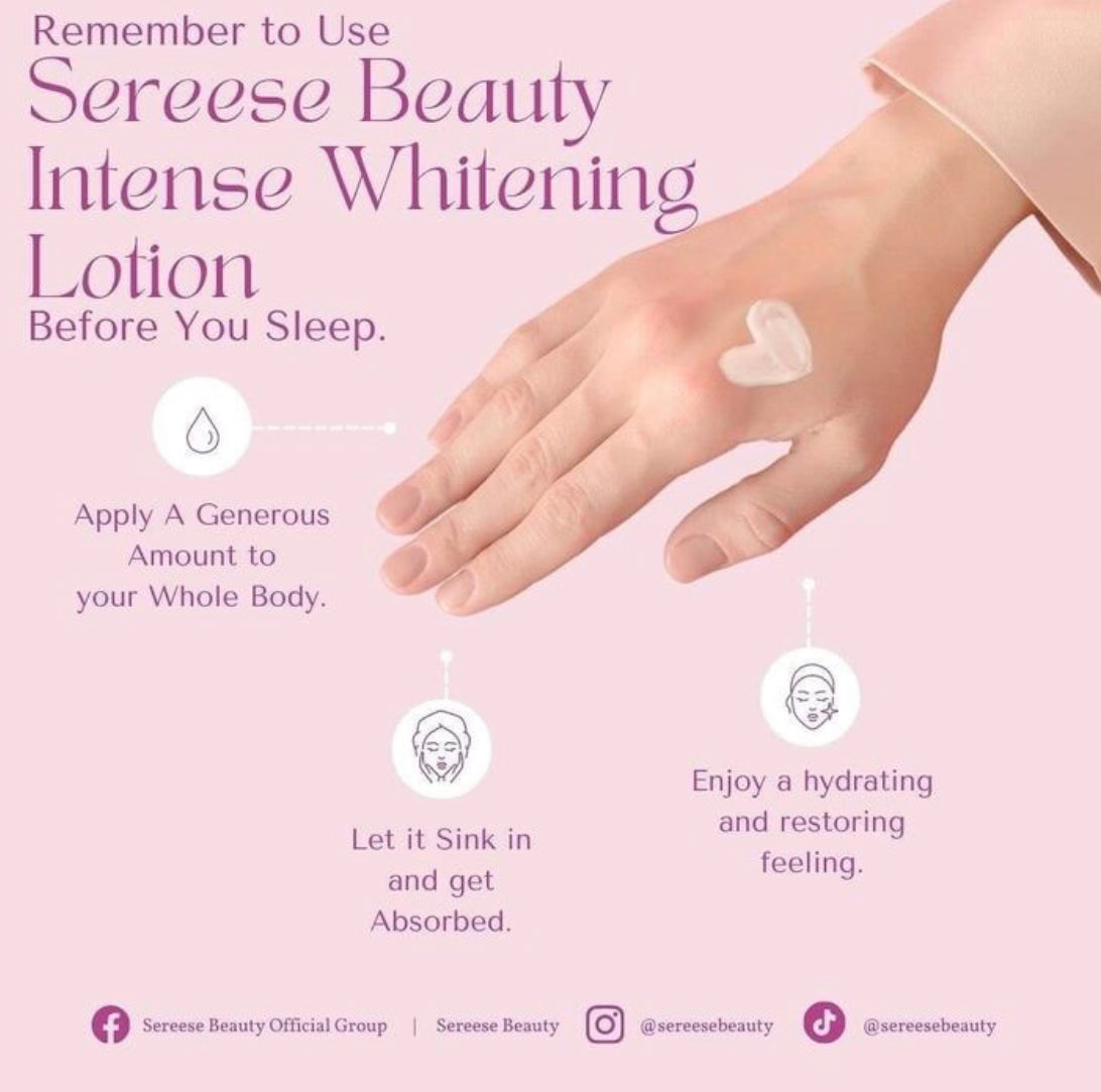 SEREESE INTENSE WHITENING BODY LOTION – Lalas Cosmetics
