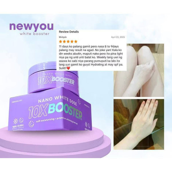 NANO WHITE DOSE 10X BOOSTER BODY CREAM 250ML