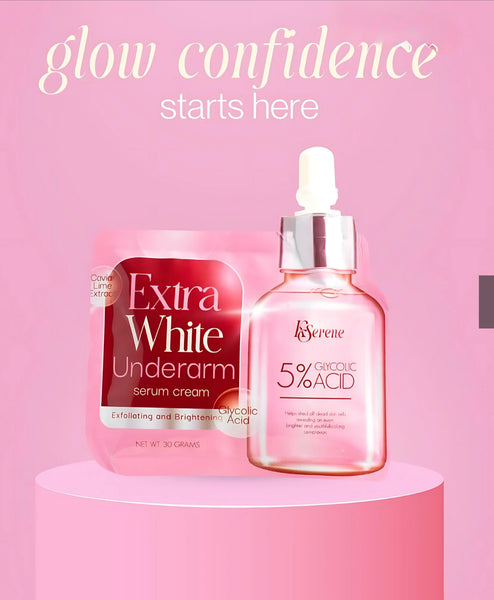 KSERENE EXTRA WHITE UNDERARM SERUM CREAM 30G