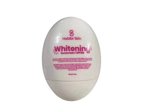 HABIBI SKIN WHITENING SUNSCREEN WITH SPF50