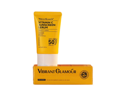 VIBRANT GLAMOUR VITAMIN C SUNSCREEN SERUM 30G SPF50+ PA+++