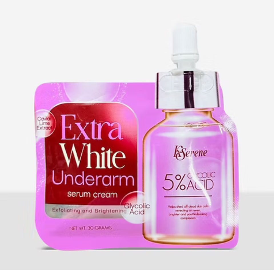 KSERENE EXTRA WHITE UNDERARM SERUM CREAM 30G