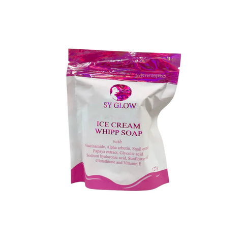 SY GLOW FAST WHITE ICE CREAM WHIPP SOAP