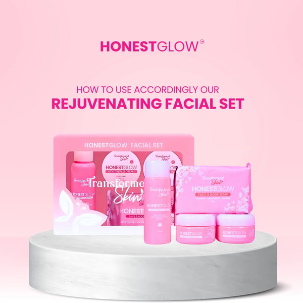 HONEST GLOW REJUVENATING FACIAL SET