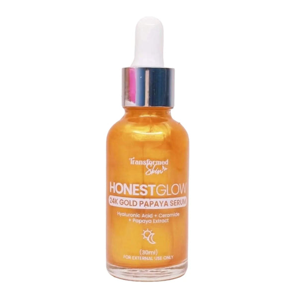 HONEST GLOW 24K GOLD PAPAYA SERUM 30ML