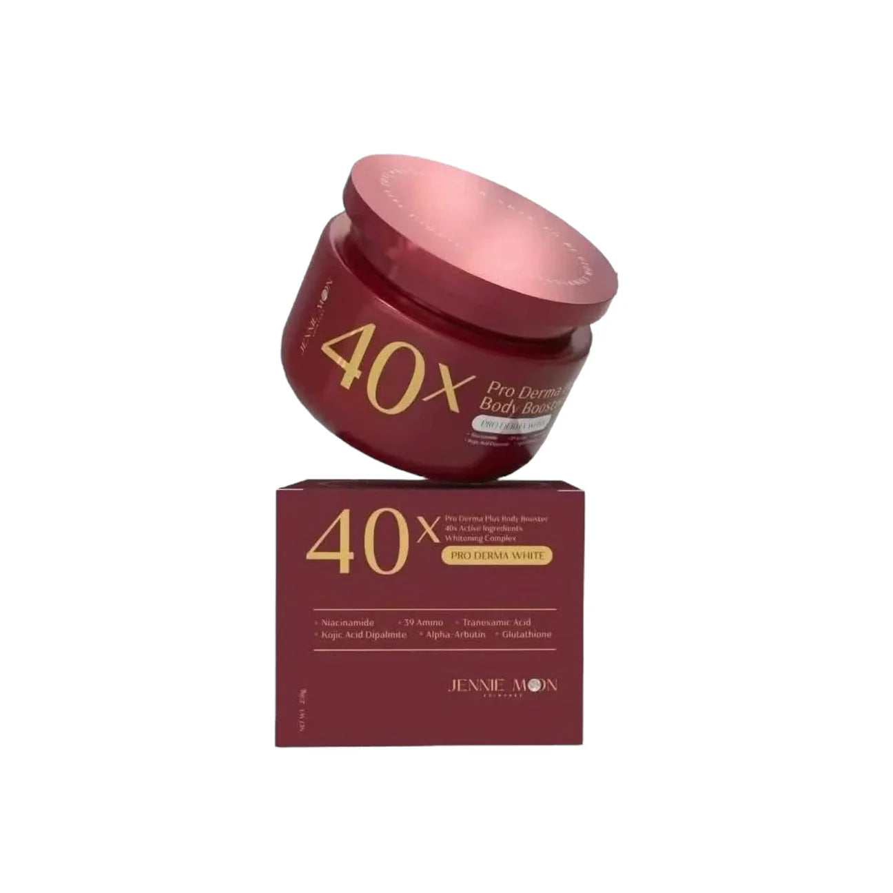 JENNIE MOON 40X PRO DERMA PLUS BODY BOOSTER - LIGHTWEIGHT GEL- CREAM MOISTURIZER WITH 40X ACTIVE INGREDIENTS COMPLEX 250G