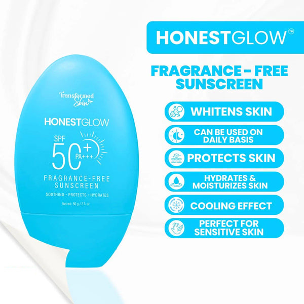 TRANSFORMED SKIN HONEST GLOW SPF50 PA+++ 50g