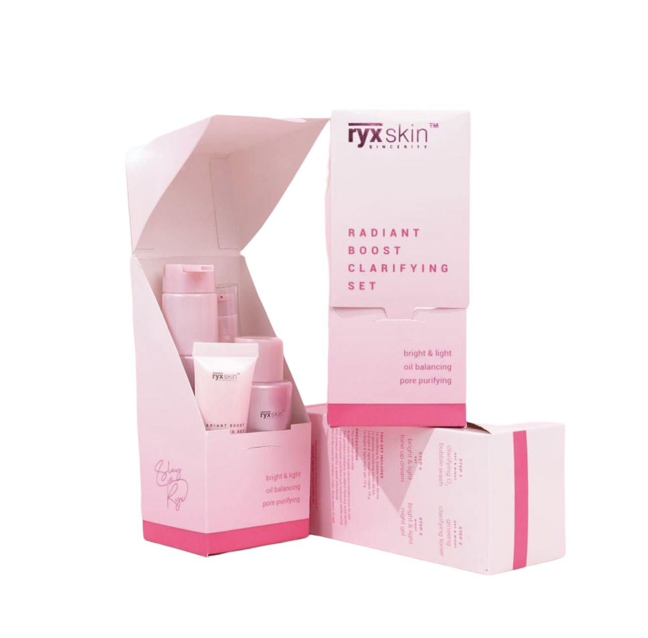 RYX SKIN RADIANT BOOST CLARIFYING SET