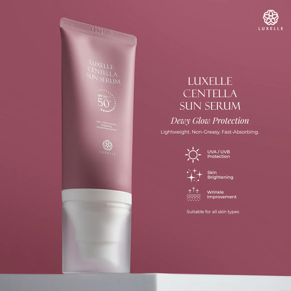 LUXELLE CENTELLA SUN SERUM SPF PA ++++