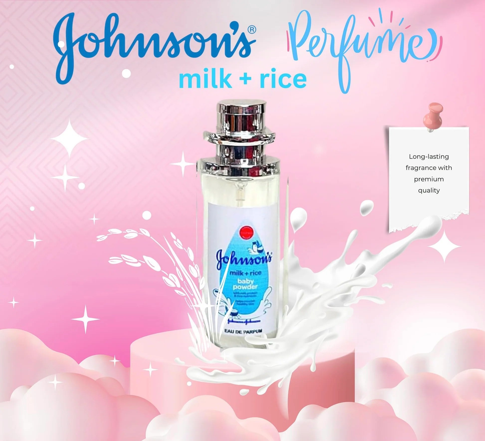 JOHNSON’S MILK+RICE BABY PERFUME 35ML