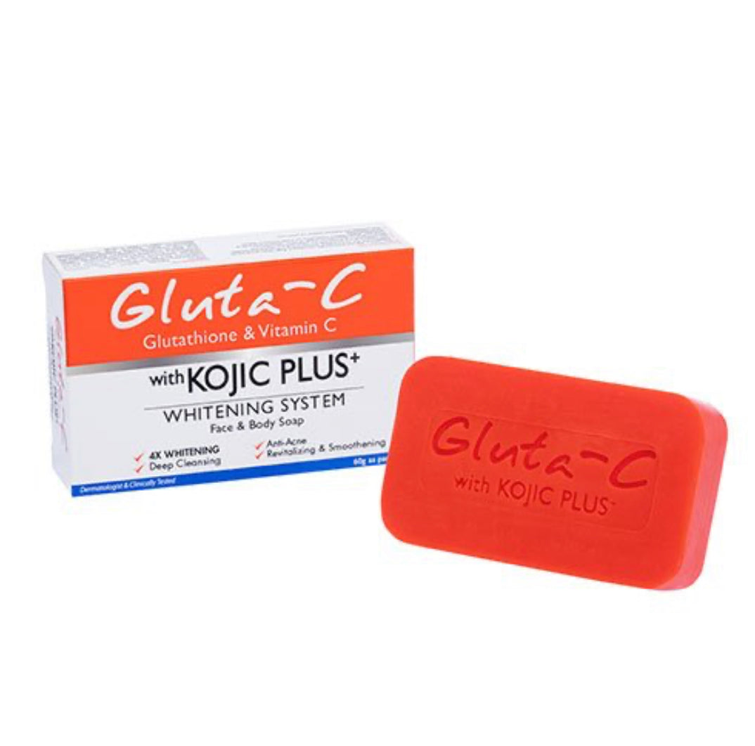 GLUTA C KOJIC PLUS WHITENING SOAP