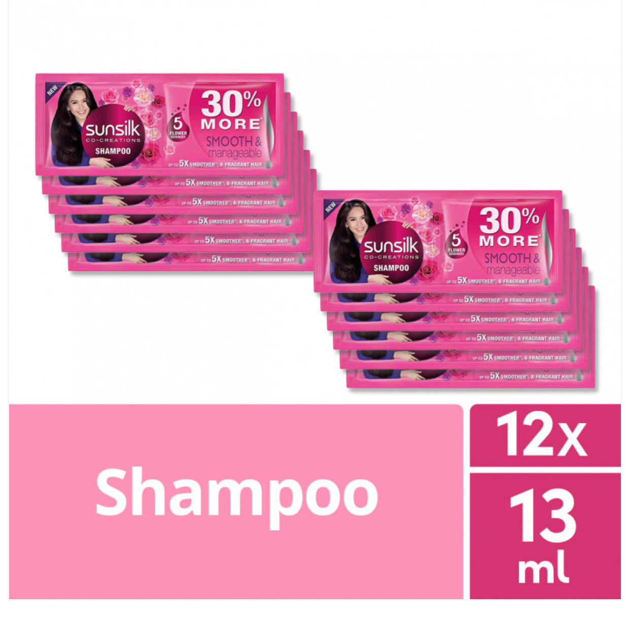 SUNSILK SMOOTH AND MANAGEABLE SHAMPOO 1DZ