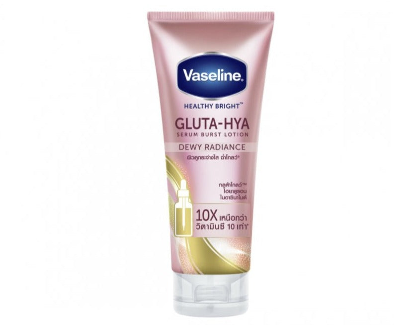 VASELINE HEALTHY BRIGHT GLUTA-HYA SERUM BURST LOTION DEWY RADIANCE 330ML