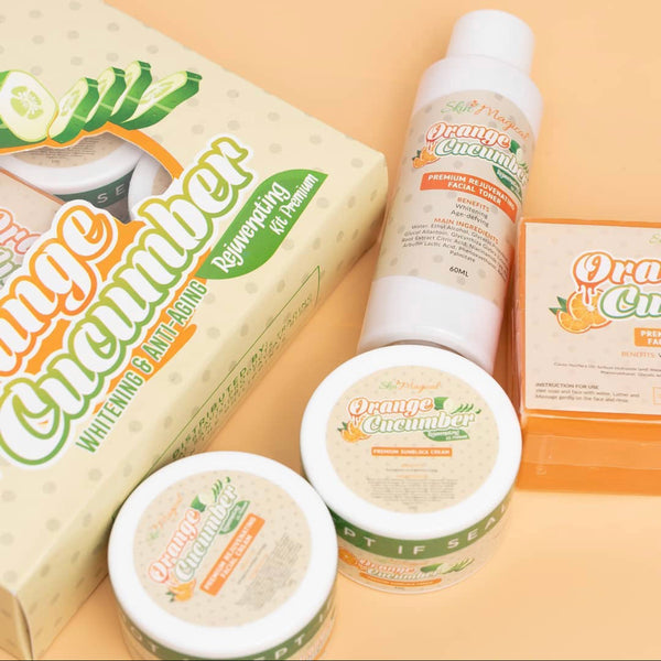 ORANGE CUCUMBER SET