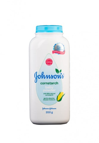 JOHNSON'S CORNSTARCH BABY POWDER 200G