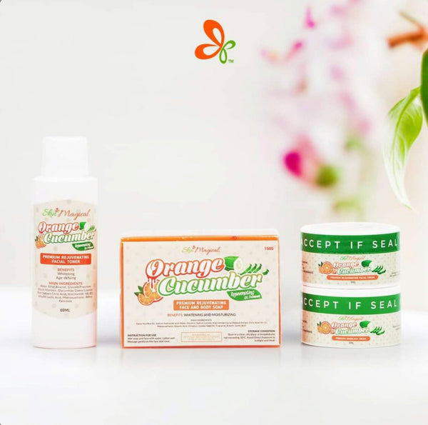 ORANGE CUCUMBER SET