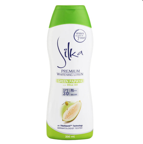 SILKA GREEN PAPAYA LOTION 200ML