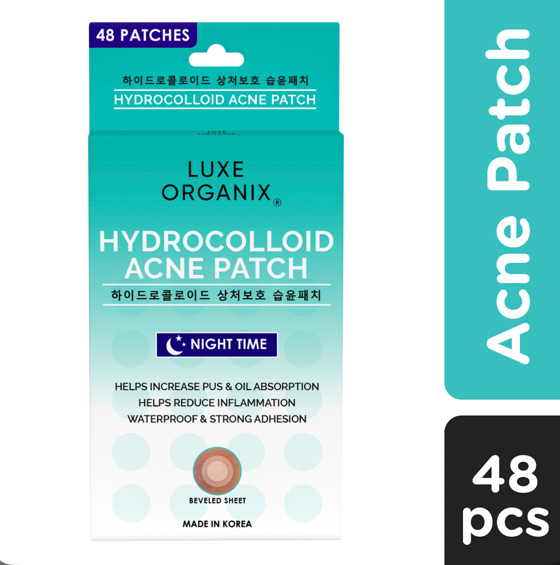 LUXE ORGANIX HYDROCOLLOID ACNE PATCH