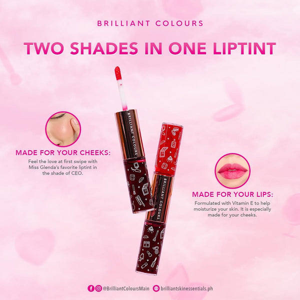 BRILLIANT COLOURS LIP & CHEEK TINT DOU