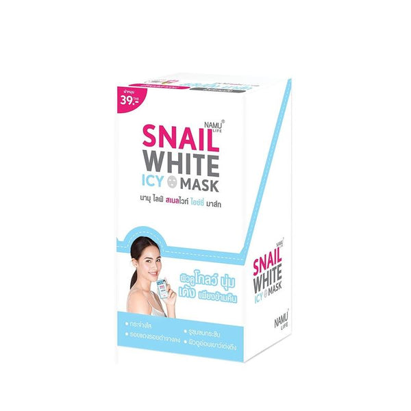 SNAIL WHITE NAMUU ICY MASK 1 SACHET